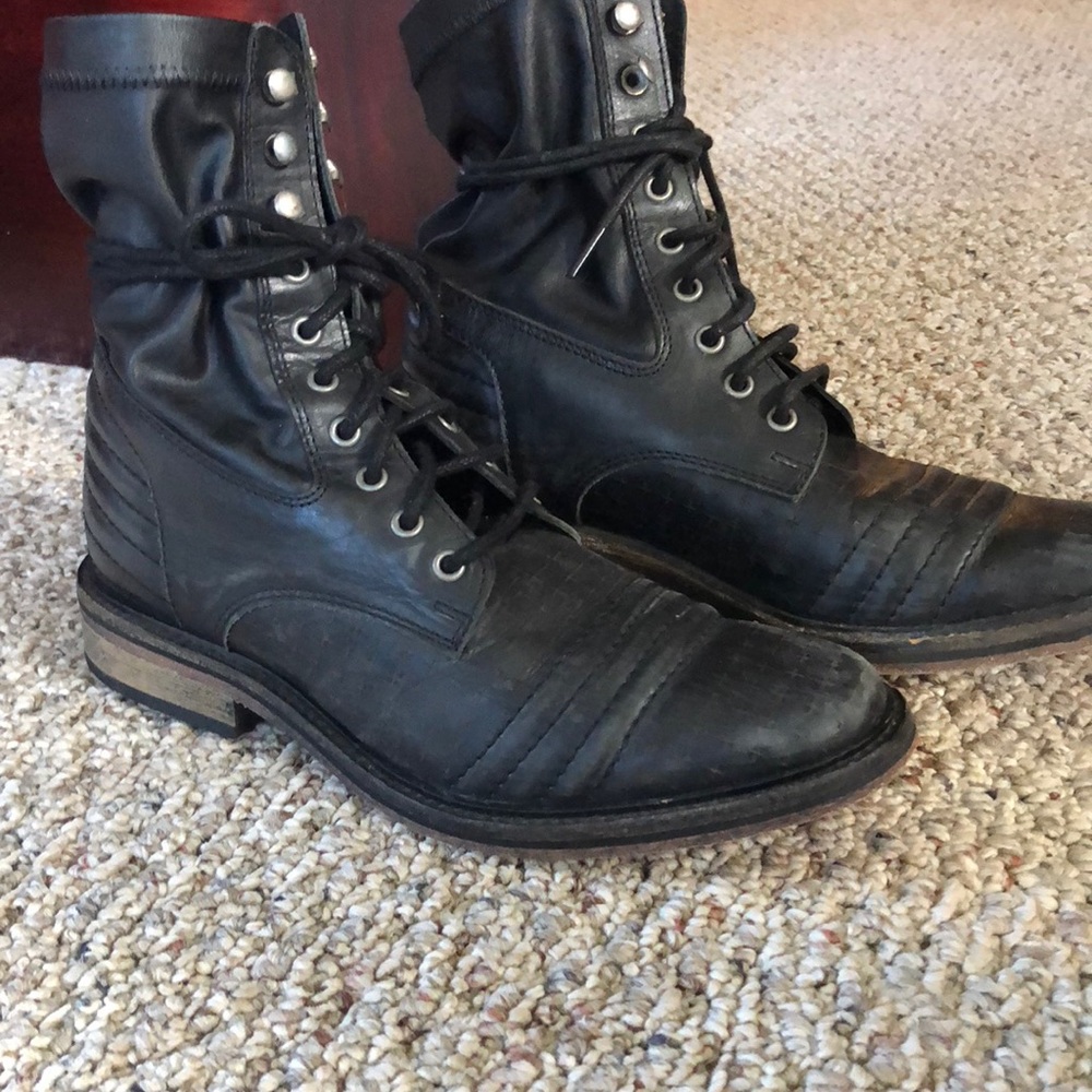 Free People Combat Booties